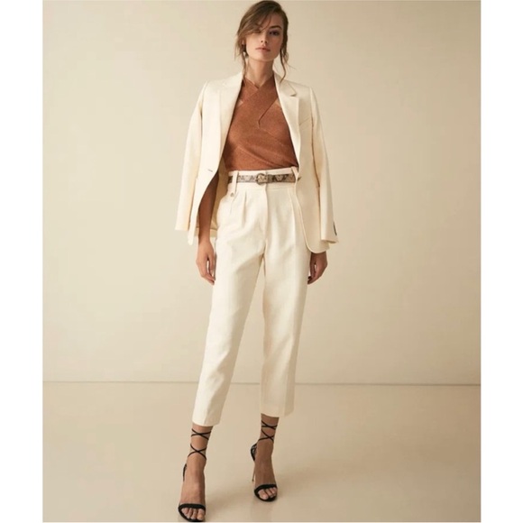 Reiss Copper Knit Fabric - Picture 4 of 12